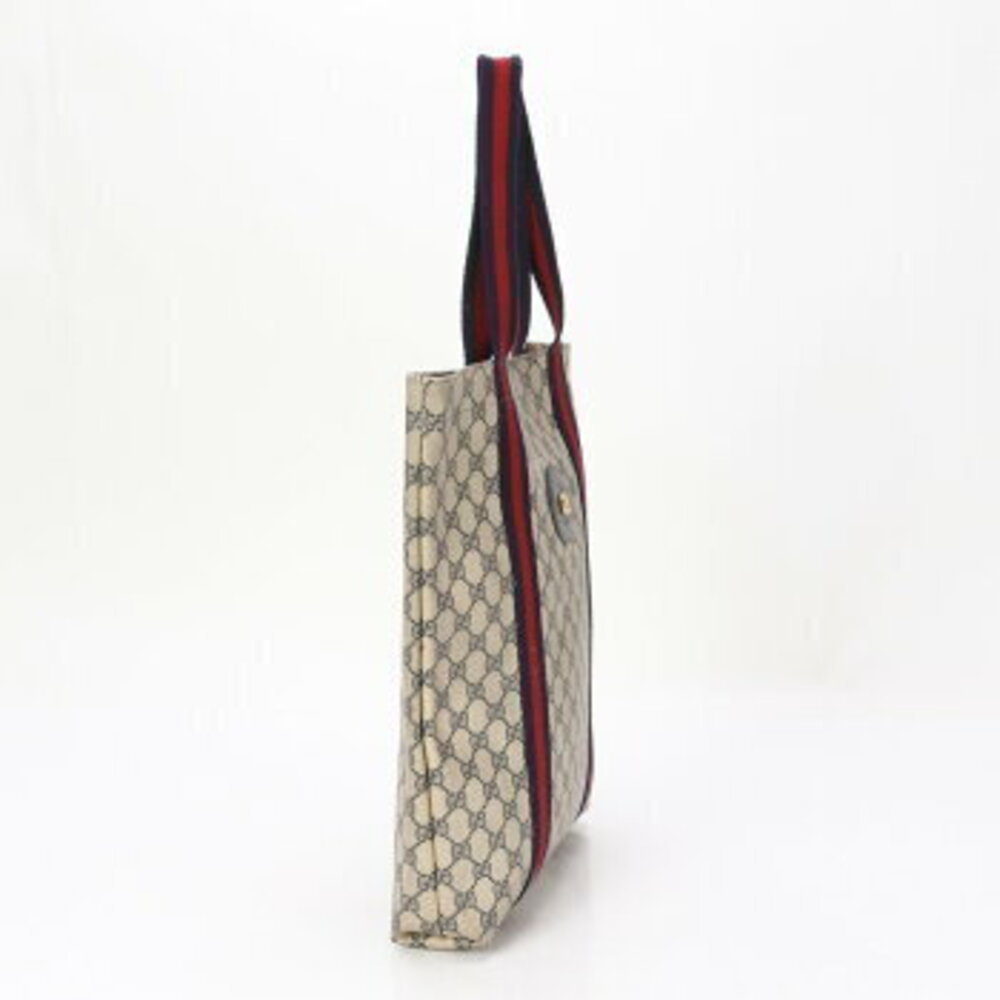 Gucci GG Supreme Sherry Line tote bag shoulder business - Picture 4 of 13